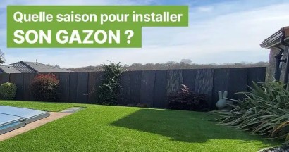 Illustration : À quelle saison installer du gazon synthétique ?