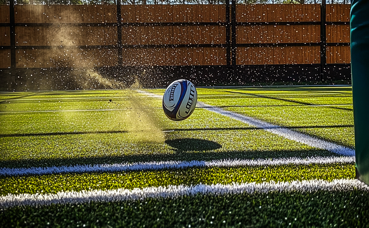 Rugby sur gazon synthétique